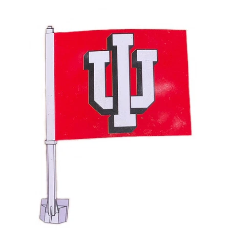 Collegiate Car Flag Indiana University College NCAA Spirit Flag 11” x 15” NEW Cover
