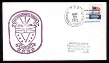 USS Richmond K. Turner CG 20 May 27 1972 First Day of Re-commissioning