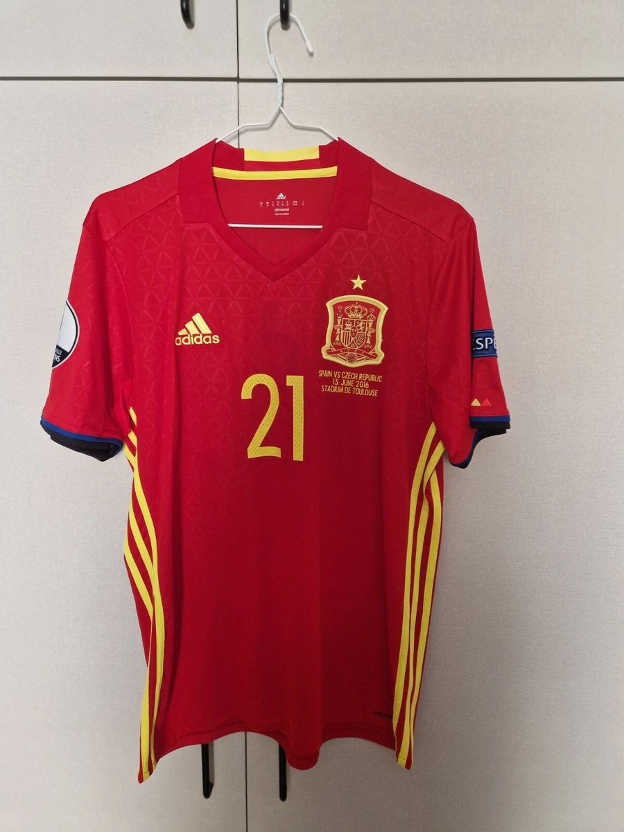 ウェア 2018 Spain  Shirt Silva 2018 Spain Home Shirt Silva - メルカリ