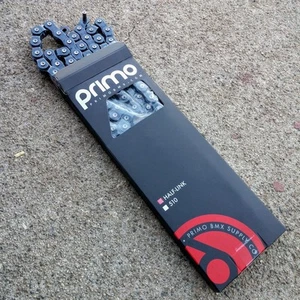 PRIMO BMX BIKE 121 HALFLINK 1/8" BLACK (BLUEISH) BICYCLE CHAIN 85 LINKS CULT - Picture 1 of 2