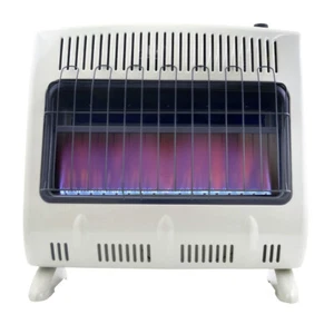 Mr. Heater Vent Free Blue Flame 30000 BTU Natural Gas Wall Floor Mount Heater - Picture 1 of 8