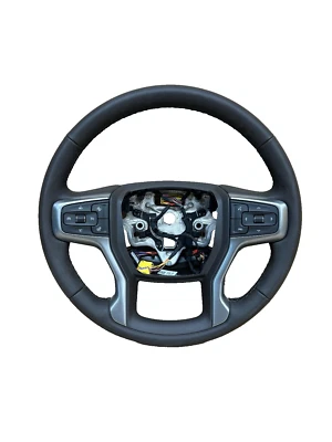 GENUINE CHEVY SILVERADO 2500 3500 HD 2023 HEATED STEERING WHEEL BROWN 85594300 - Image 1 of 4