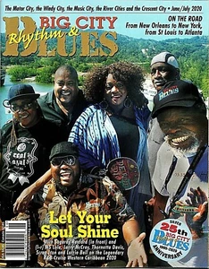 BIG CITY RHYTHM & BLUES Magazine - June-July 2020 / 25th Anniversary Issue - Picture 1 of 2