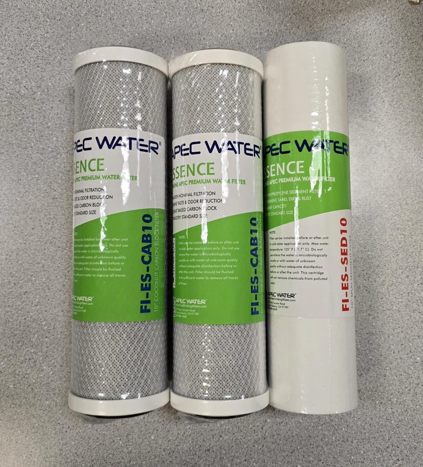 GENERIC Replacement Water Filters Stage 1 - 3 Set Reverse Osmosis System