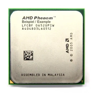 Amd Phenom X4 9950 2.6GHz/2MB Socket/Socket AM2 +HD995ZXAJ4BGH Black Edition CPU - Picture 1 of 1