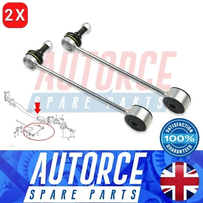 2x Stabiliser Anti Roll Bar Link Rear R-L For Volkswagen Caddy Mk3 Mk4 2K5505465 - Image 1 of 4