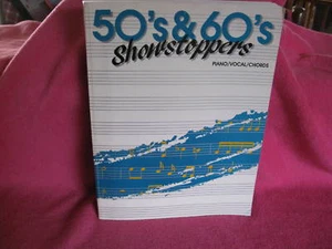 50s & 60s SHOWSTOPPERS ~ edited Carol Cueller. sc PIANO Vocal CHORALS. in MELB! - Picture 1 of 1