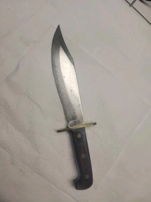 Cuchillo de Lucha Bowie Western W49-C De Colección Hoja de 7" 11" en General En muy buen estado EE. UU. Foto 1 de 4