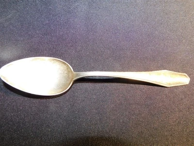 Evangeline By Alvin 7 1/8" Tablespoon Not Monogramed Sterling 1910 - Image 1 of 3