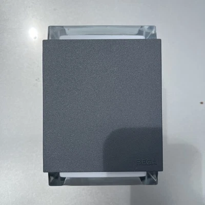 BEGA 33505 - Wall light LED graphite WALL LUMINAIR SCONCE LIGHT FIXTURE 22044 - Image 1 of 4