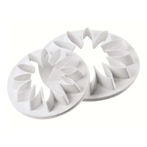 SAMBONET PADERNO Gänseblümchen 2er Set Nudelausstecher aus Abs - Cake Design Formen - Bild 1 von 5