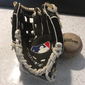 Wilson Baseball glove with ball. Chilrens size, used. - Picture 1 of 10