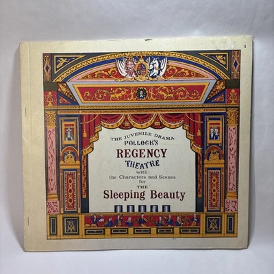 Pollock's Regency Theatre with Characters & Scenes for The Sleeping Beauty Foto 1 de 3