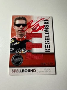 2010 Press Pass Eclipse Spellbound Swatches Brad Keselowski Relic IP Auto /120 E - Picture 1 of 2