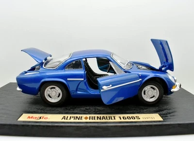 Modellino auto scala 1:18 alpine Renault 1600S Maisto diecast modellismo statico - Immagine 1 di 4