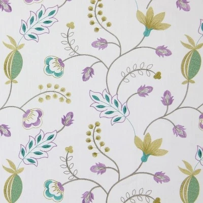 Fiorella Amathyst Fabric by Prestigious Textiles. Price Per Mt In 1 Piece