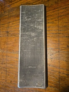 1957 CHEVY RADIO DELETE PLATE - Picture 1 of 8