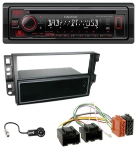 Kenwood MP3 CD USB Bluetooth DAB Autoradio für Chevrolet Aveo Epica Captiva 06-1 - Bild 1 von 7
