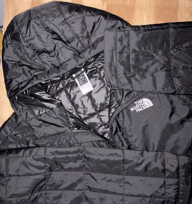 The North Face Circaloft Hoodie XL Black Puffer Full Zip Quilted Jacket Coat - Image 1 of 4
