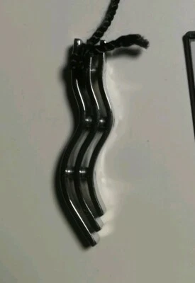 PENDENTE ZOPPINI  A TRE  FILI in acciaio inossidabile  NUOVO  U1245.000 - Immagine 1 di 3