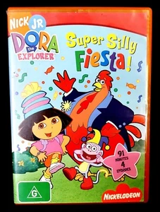 Dora the Explorer: Super Silly Fiesta DVD Includes 4 Episodes Region 4 - Picture 1 of 2