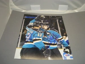 Patrick Marleau & Dany Heatley Signed San Jose Sharks 8x10 Photo PSA/DNA COA 1A - Picture 1 of 5