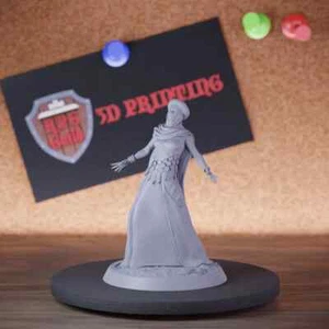 Desert Woman Scream Miniature Dinotopia Noble Mini Dungeons and Dragons DnD 5e - Picture 1 of 8