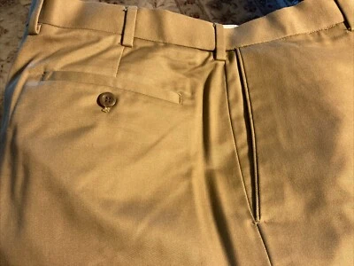 Pantalones Louis Raphael Rosso 36 x 29 Beige Vestido de Carrera Negocios, Extensión Oculta Foto 1 de 4