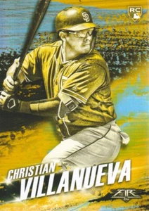 2018 Topps Fire Baseball Hot Starts Gold #HS-16 Christian Villanueva - Picture 1 of 2