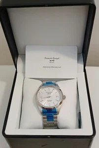 RELOJ PULSERA FRANCOIS BORGEL 1887 GENEVE HECHO EN SUIZA AUTOMÁTICO 100 METROS PARA HOMBRE NUEVO EN CAJA - Imagen 1 de 6