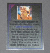 282 GARY MABBUTT SPURS TOTTENHAM PANINI FIRST LEAGUE FOOTBALL 1995-1996