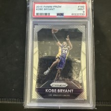 2015-16 Panini Prizm Kobe Bryant #182 PSA 9 MINT