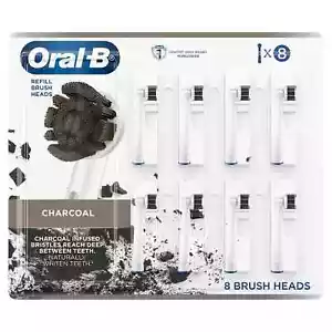 Oral-B Charcoal Electric Toothbrush Replacement Brush Heads Refill (8 Count) - Picture 1 of 1