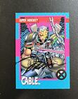 1992 Impel X-Men Card Comic Art Signed Autograph JIM LEE #19 Blue Team CABLE