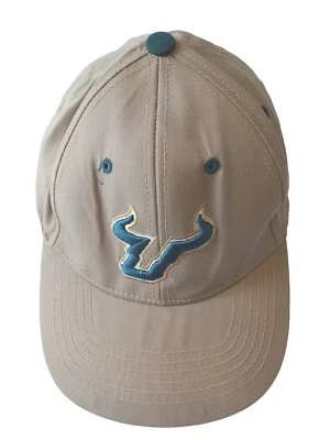 Sombrero USF "Top Of The World" con correa ajustable. Bronceado con emblema verde y amarillo Foto 1 de 4