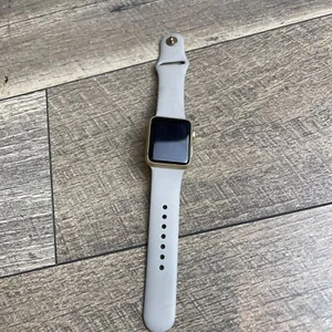 Apple Watch Series 1 GPS Smartwatch Gray Strap 38mm Touchscreen Aluminum Case - Picture 1 of 7