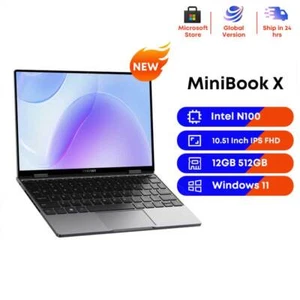 CHUWI MiniBook X 10.51inch Windwos 11 Laptop Intel N100 12GB LPDDR5 512GSSD - Picture 1 of 11