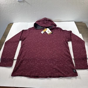 Rocawear Sweater Hoodie Shirt Burgundy Size XL - Picture 1 of 13