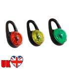 Safety Warning Children Shoes Bag Clip Glowing Light for Cycling Running Walking