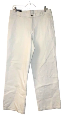 Pantalones de rendimiento Chaps para niños aprobados por la escuela color cemento talla 18 Husky nuevos con etiquetas Foto 1 de 4