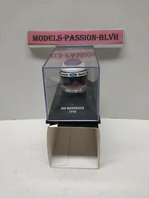 F1 Jan Magnussen 1998 Stewart 1/8 Helmet Casque Minichamps - Photo 1/4