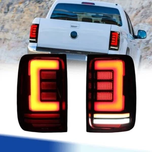 Red LED Tail Lights for Volkswagen VW Amarok V6 2011-2016 Turn Signal Brake Lamp - Picture 1 of 12