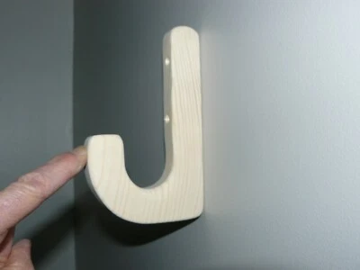 J Hook Wood Curtain Rod Brackets - Image 1 of 4