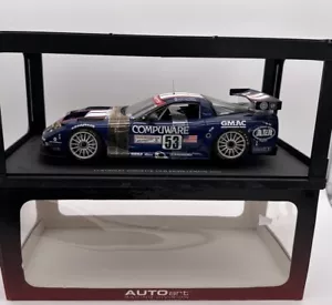 Maquetas de coches 1:18 AUTOart Chevrolet Corvette C5-R 24 HRS LeMans 2003 embalaje original - Imagen 1 de 6