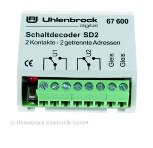 Uhlenbrock 67600 SD 2 Schaltdecoder #NEU in OVP# - Picture 1 of 1