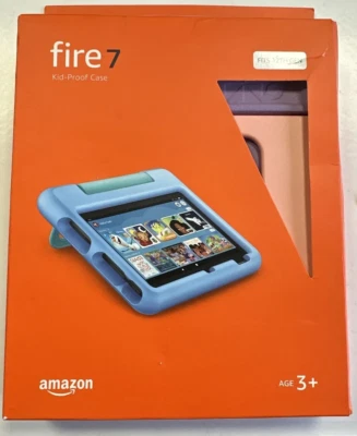 Amazon Kid-Proof Case for Fire 7 Fits 12th Gen 2022 Purple - Image 1 of 4