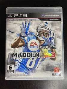 Madden 13 PS3 with bilingual manual - Picture 1 of 6