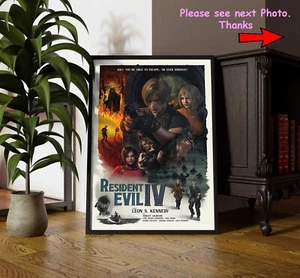 Resident Evil 4 Remake 2023 Poster - Picture 1 of 3