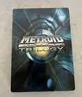 Metroid Prime Trilogie (Nintendo Wii, 2009) CIB - SAMMLERAUSGABE STEELBOOK