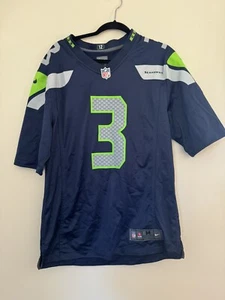 Nike NFL Seattle Seahawks Russell Wilson On Field Football Jersey Mens Medium - Picture 1 of 4
